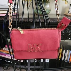 Michael Kors Florence leather crossbody bag